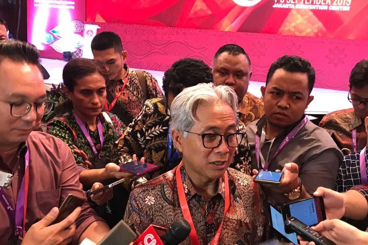 Kepala SKK Migas Dwi Sutjipto di Jakarta, Rabu (4/9/2019).