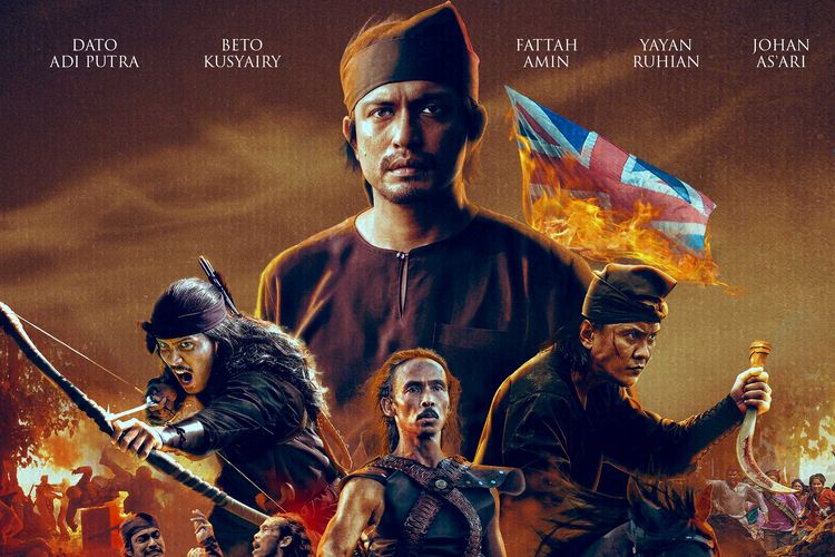 Poster film Mat Kilau: Kebangkitan Pahlawan