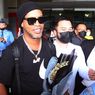Ronaldinho Sempatkan ke Rumah Raffi Ahmad, Makan Pangsit, Ditawarkan Bakso Usai Tiba di Malang