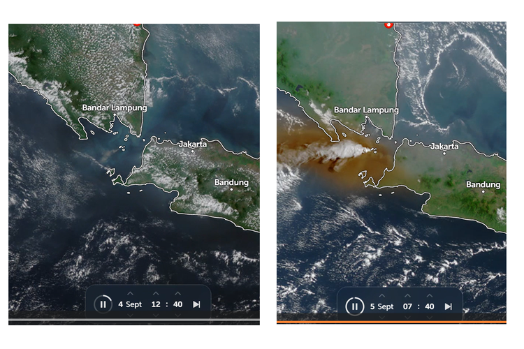 Bakom Imbau Warga Tetap Waspada meski Aktivitas Gunung Anak Krakatau Menurun