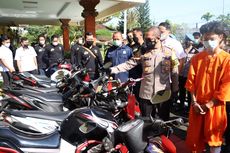 Curi 21 Motor dalam 3 Bulan, Seorang Pria di Denpasar Diringkus Polisi