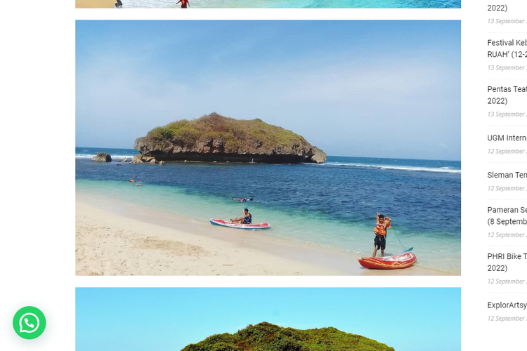 Pantai Sadranan, Gunung Kidul, Yogyakarta