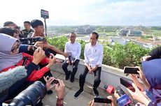 BERITA FOTO: Momen Jokowi Tunjukkan Istana Kepresidenan IKN ke Wartawan