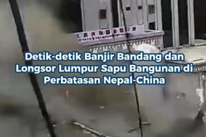 Banjir Bandang Nepal-China Tewaskan 95 Orang, Ratusan Turis Hilang Termasuk WN Malaysia