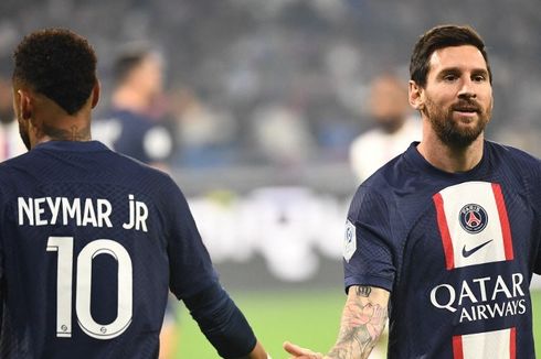 Lyon Vs PSG: Neymar Membantu Messi, lalu Sedikit Emosi…