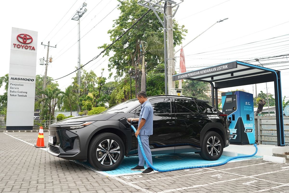 Toyota Hadirkan Ultra Fast Charging 120 dan 150 kW Pertama di DIY dan Sumatera