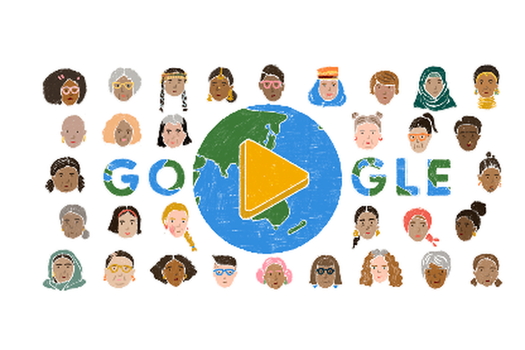 Google Doodle Hari Perempuan Sedunia 2022