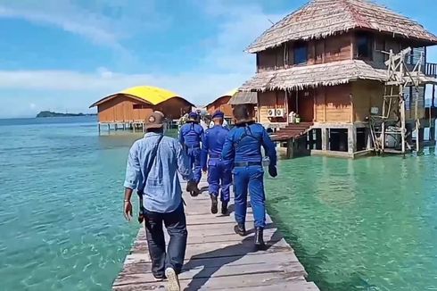 Wisata Raja Ampat Ditutup Selama PPKM, Petugas Lakukan Patroli Rutin