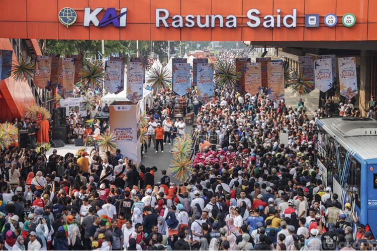 Jam Terbaru CFD Jakarta, di Rasuna Said hingga Pukul 09.00 WIB
