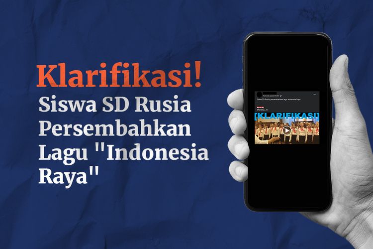 KLARIFIKASI! Siswa SD Rusia Persembahkan Lagu Indonesia Raya