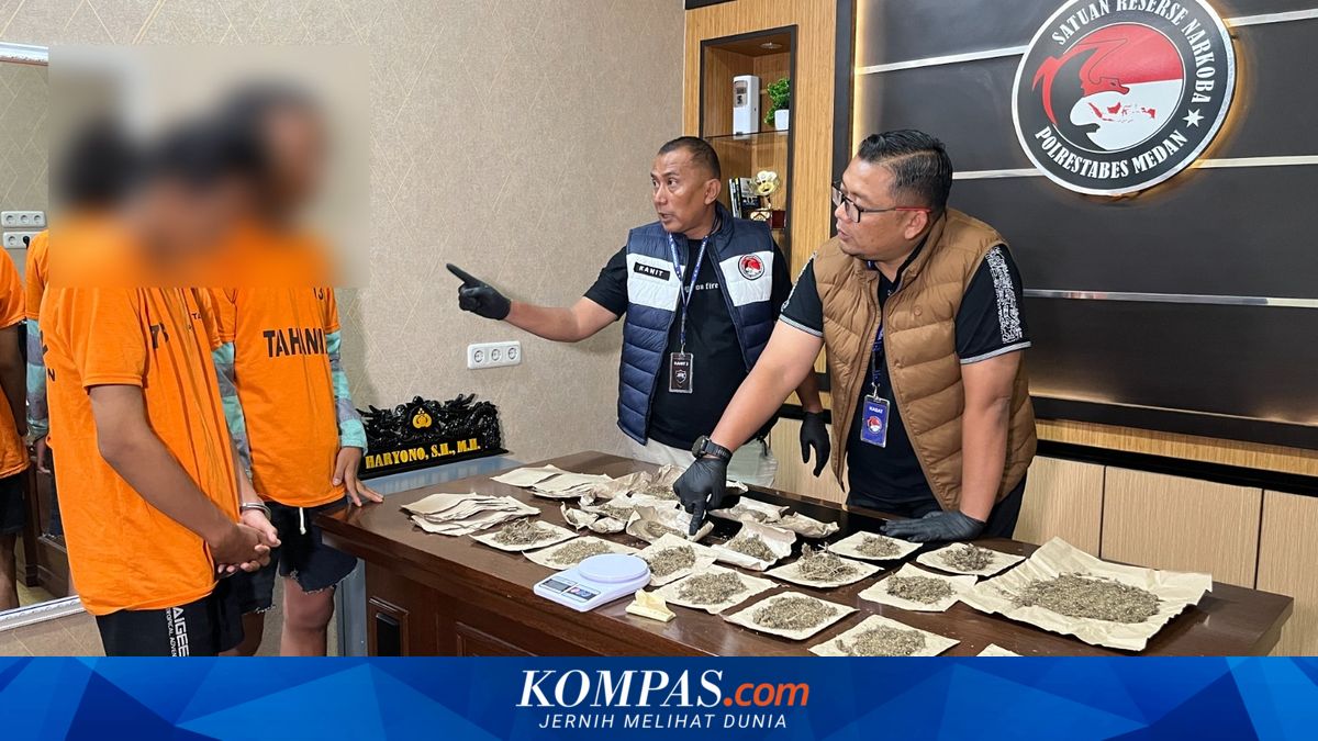 2 Mahasiswa di Medan Ditangkap, Diduga Edarkan Ganja ke Rekan Kampus
