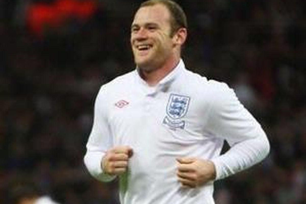 Wayne Rooney akan menjadi andalan di lini depan Inggris saat melawan Ukraina.