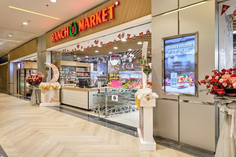 Ranch Market Hublife merupakan gerai baru Ranch Market yang baru dibuka pada Selasa, (30/3/2021).