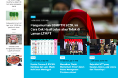 [POPULER TREN] Cara Cek Pengumuman SBMPTN 2020 | Daftar Universitas yang Buka Jalur Mandiri