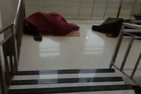 Foto Viral Pasien Tidur di Lantai Tanpa Alas, Ini Kata Satgas Covid-19 Jawa Timur