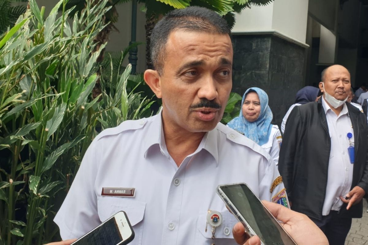 Wali Kota Jakarta Timur M Anwar saat ditemui di Balai Kota DKI Jakarta, Rabu (26/4/2023).
