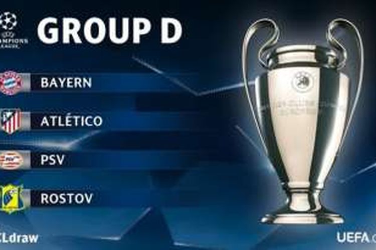 Peserta Grup D babak penyisihan Liga Champions. 