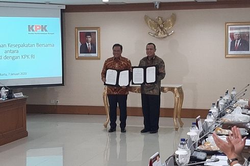 Sambangi BPK, Pimpinan KPK Perbarui Nota Kesepahaman