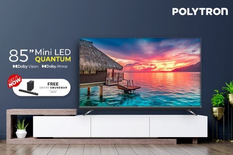 Polytron Smart TV Mini LED Quantum 