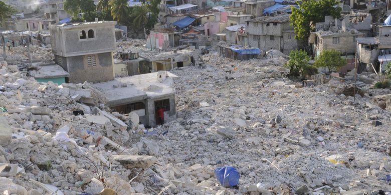 Hari Ini Dalam Sejarah Gempa Bumi Terjang Haiti 316 Ribu Orang Meninggal Halaman All Kompas Com