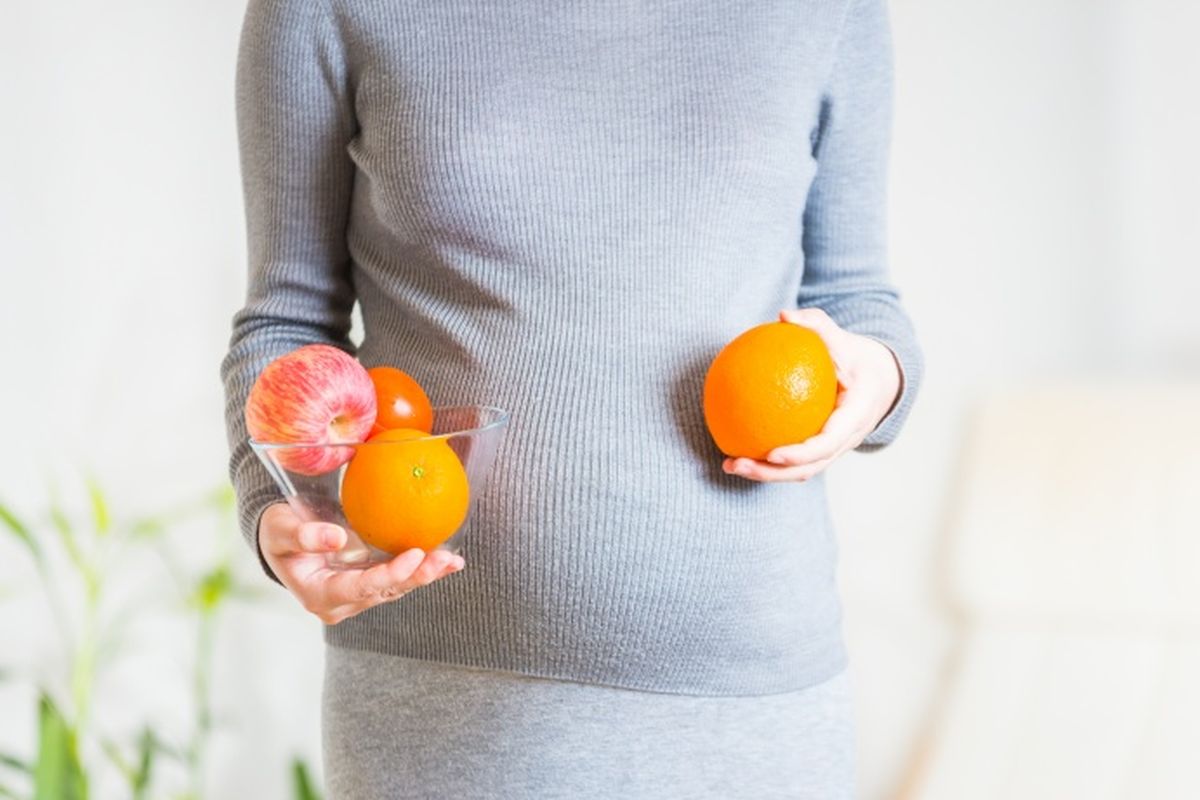 Jeruk, salah satu buah yang kaya asam folat (Dok. Shutterstock)