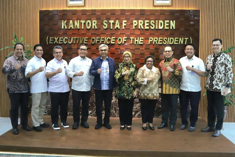 Rapat koordinasi Tim Nasional Pencegahan Korupsi di Jakarta, Kamis (24/7/2025).