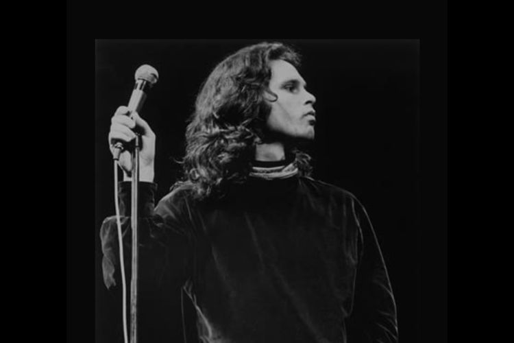 Mendiang musisi Jim Morrison.