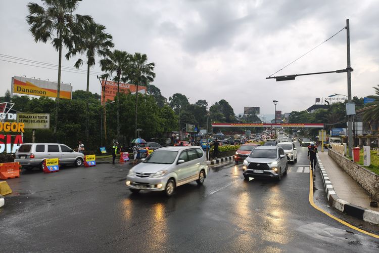 Sore Ini, Jalur Puncak Bogor Kembali Dinormalkan Dua Arah