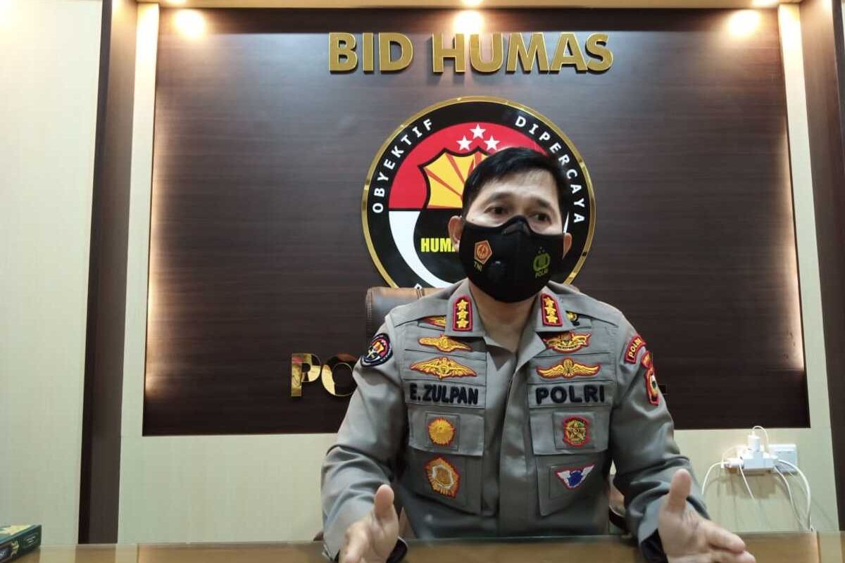 Kabid Humas Polda Sulsel, Kombes Polisi E Zulpan.