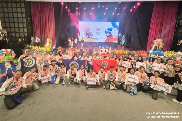 Mahasiswa UM Sabet 8 Medali di Ajang OLIVIA XI 2026