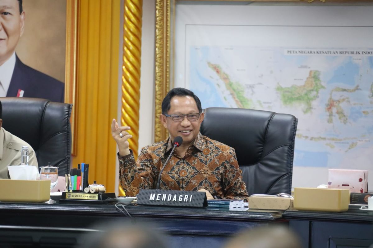 Menteri Dalam Negeri Muhammad Tito Kranavian.