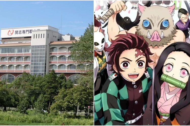 Kaishi Professional University di Niigata, Jepang, membuka Fakultas Anime dan Manga.