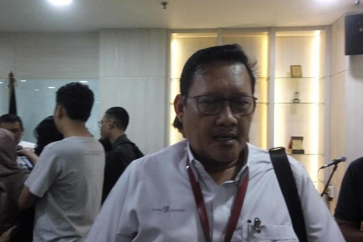 Managing Director Lion Air Group Daniel Putut di Jakarta, Rabu (13/3/2019).