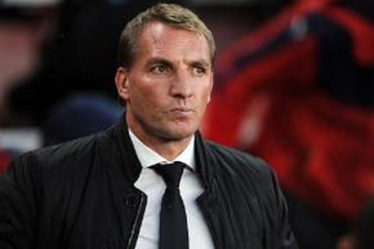 Manajer Liverpool, Brendan Rodgers. 