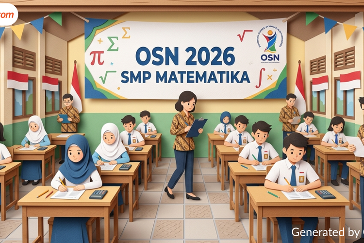 25 Contoh Soal OSN Matematika SMP 2026 dan Pembahasannya, Cocok untuk Latihan Olimpiade