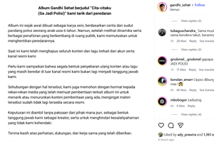 Album Cita-citaku (Ga Jadi Polisi) Milik Penyanyi Cilik Ditarik dari Peredaran