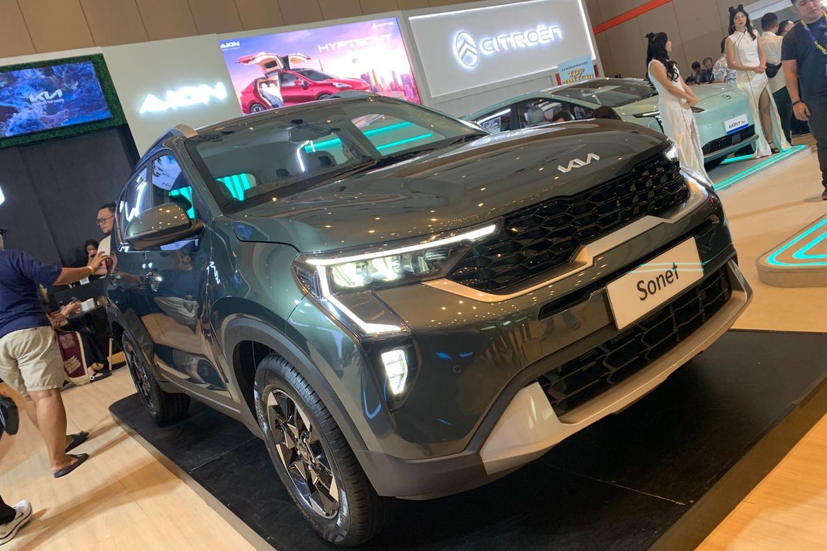 PT Kreta Indo Artha (KIA) meluncurkan The New Kia Sonet pada ajang GIIAS Bandung 2024. 