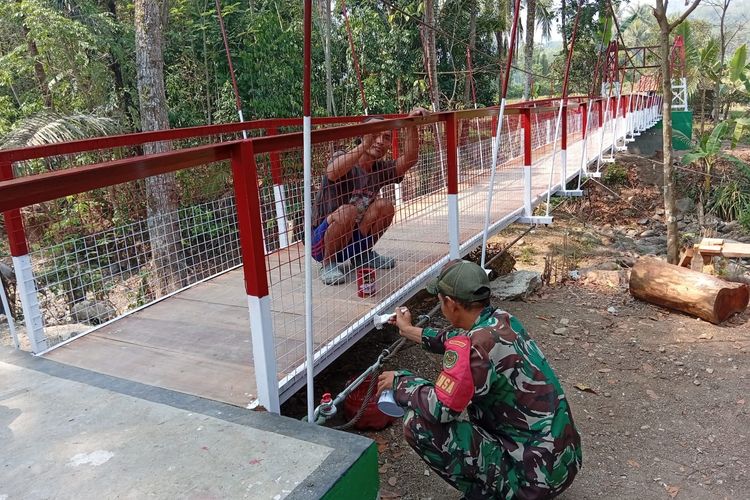 Jembatan Cisaray Purwakarta Rampung Dibangun, Buka Akses Warga ke Lahan Pertanian