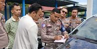 Pelaku Pacu Jalur di Jalan Tol Lampung Ditilang Rp 750.000