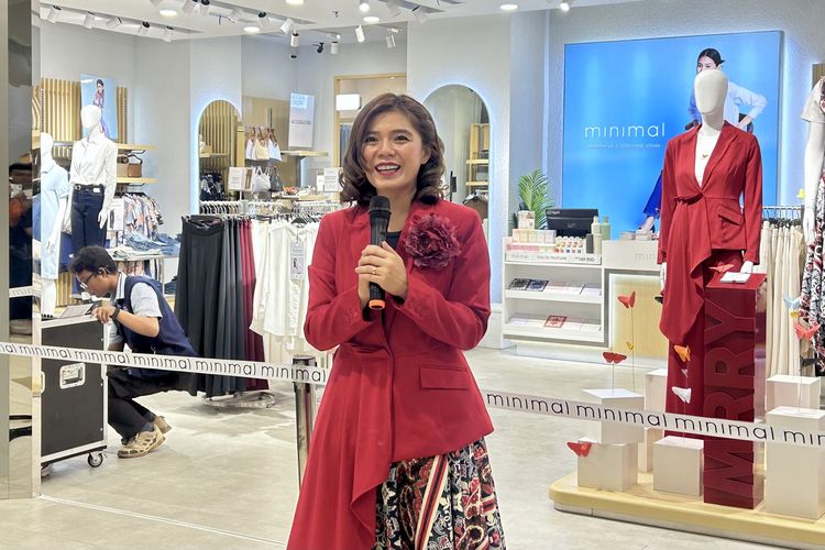 Motivator sekaligus founder dari MRRY di Pondok Indah Mall 2, Jakarta Selatan, Sabtu (25/10/2025).