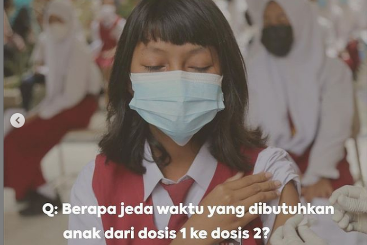 Dinas Pendidikan Kota Surabaya memberi jawaban terhadap pertanyaan yang sering muncul seputar vaksinasi Covid-19 untuk usia 12 tahun hingga 17 tahun.