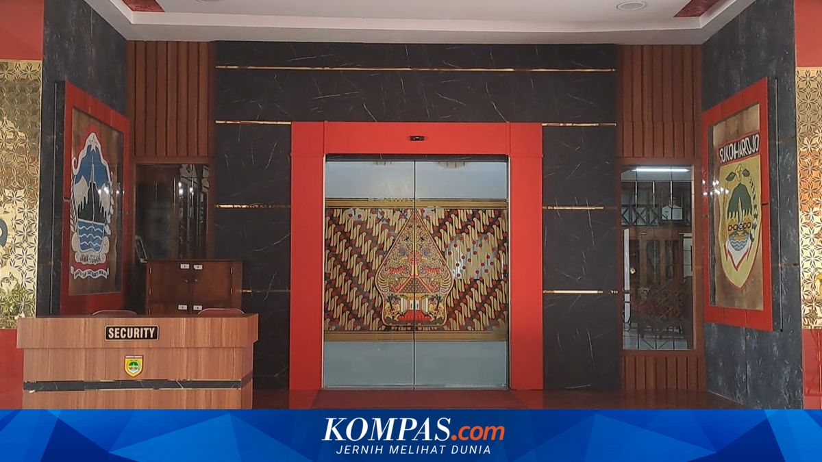 Sejumlah Ruangan di Gedung Menara Wijaya Setda Sukoharjo Disegel usai OTT KPK Bupati Etik Suryani