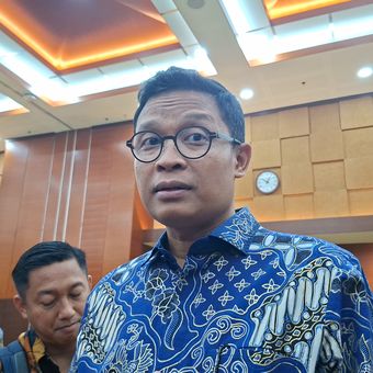 Direktur Jenderal Pajak Bimo Wijayanto di Kementerian Keuangan pada Jumat (27/3/2026)