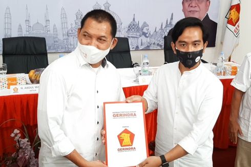 Terima Rekomendasi, Gibran: Terima Kasih, Bapak Prabowo