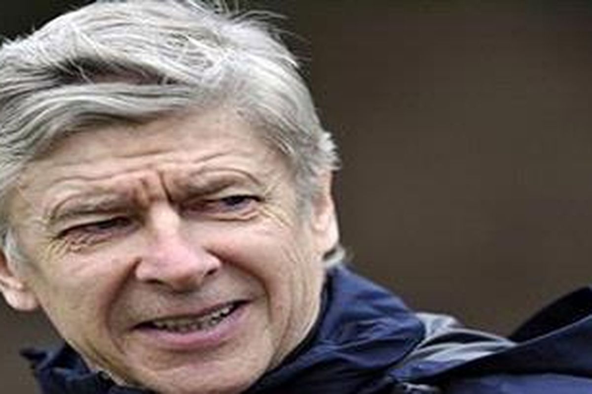 Manajer Arsenal, Arsene Wenger.