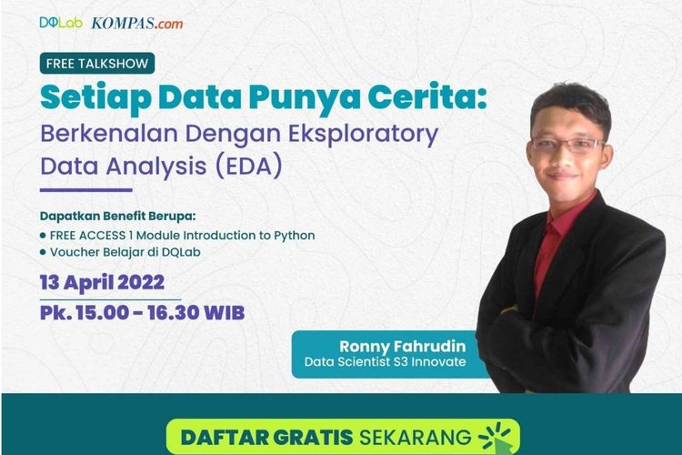 DQLab UMN Buka Pendaftaran Belajar Data Science Gratis untuk Umum