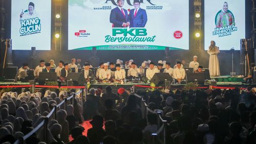 PKB Gelar Selawatan di Kabupaten Bandung, Ungkapan Syukur Cak Imin Jadi Bakal Cawapres