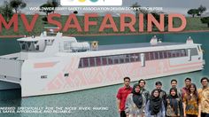 Mahasiswa Teknik Perkapalan UI Juara 1 Desain Kapal Feri di New York