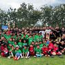 Legenda Timnas Indonesia Beri Pelatihan Sepak Bola Usia Dini dan Aksi Sosial di Yogya