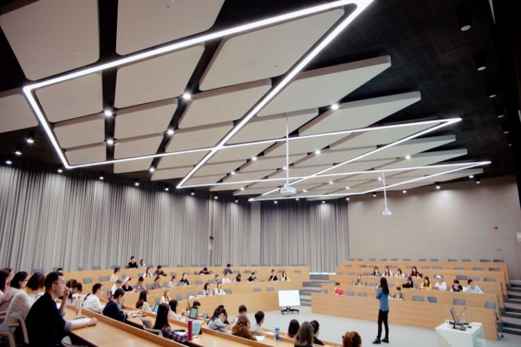 Tampak situasi kegiatan belajar XJTLU.